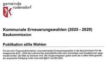 Stille Wahl Stille Wahl