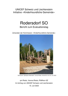 Evaluationsbericht