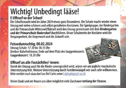 Infos Fasnacht Witterswil Alle Infos