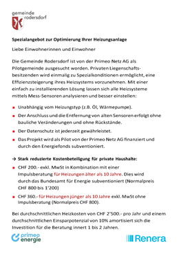 Flyer_Gemeinde Rodersdorf Primeo Flyer_Gemeinde Rodersdorf Primeo
